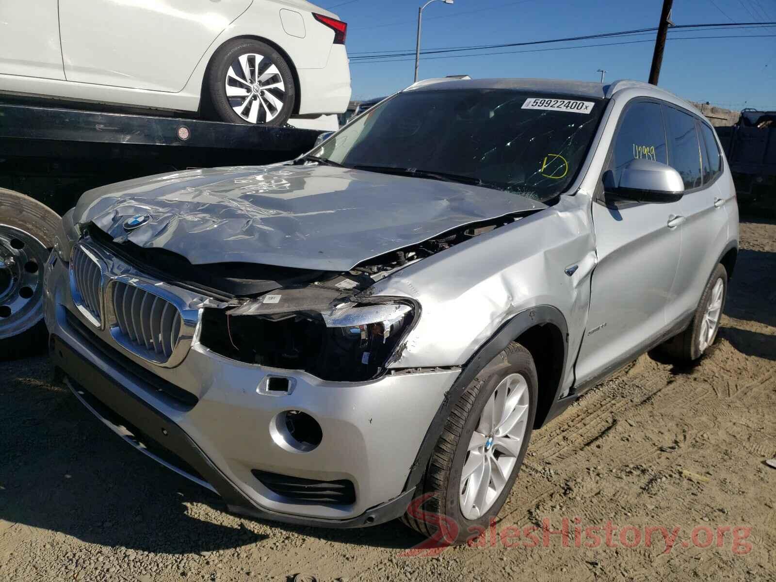 5UXWZ7C39H0V91759 2017 BMW X3