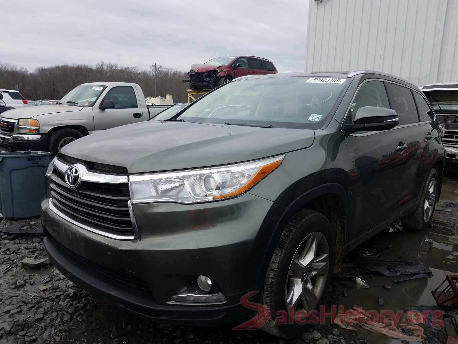 5TDDKRFH8GS298558 2016 TOYOTA HIGHLANDER