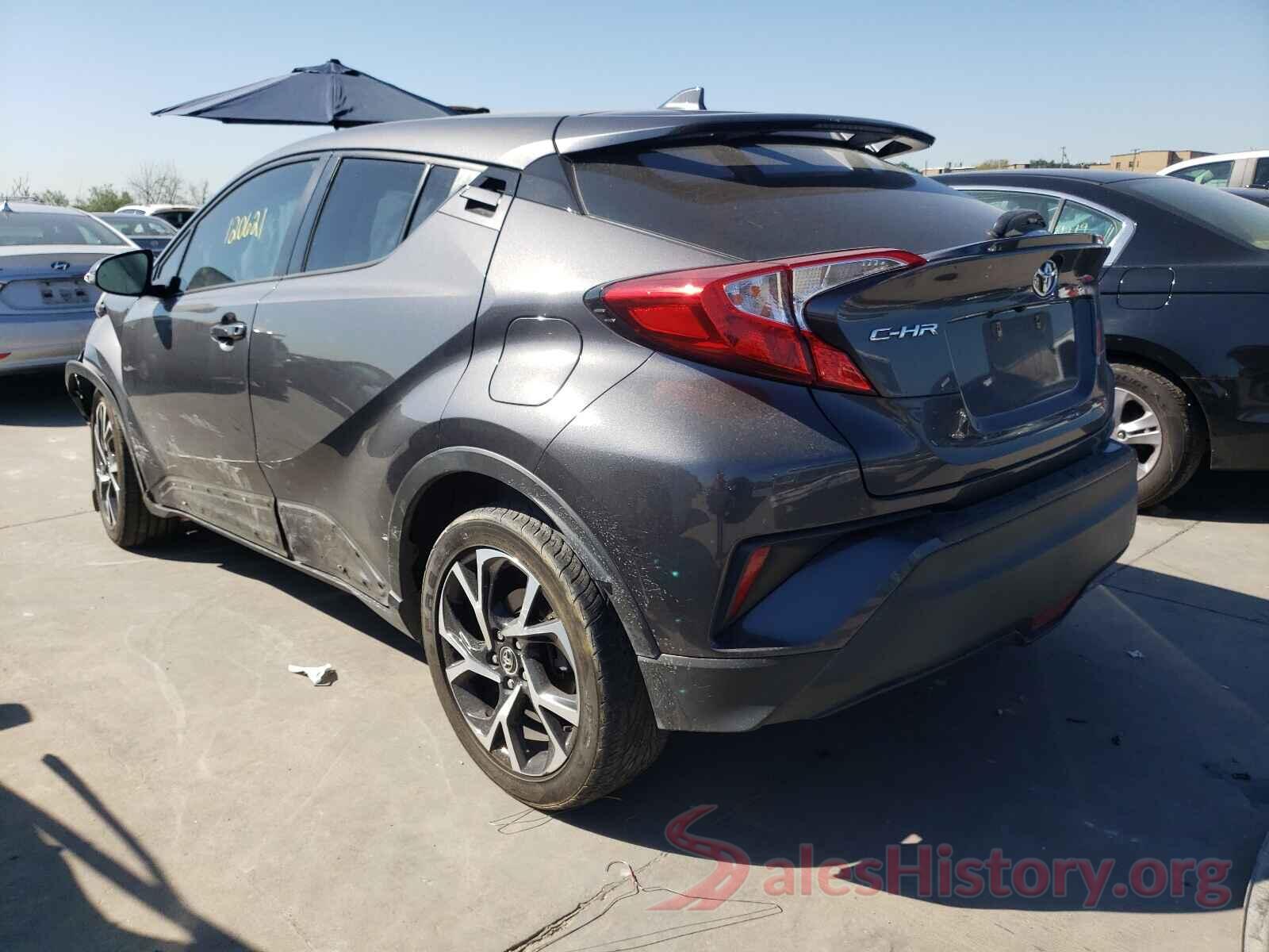 NMTKHMBXXJR017386 2018 TOYOTA C-HR