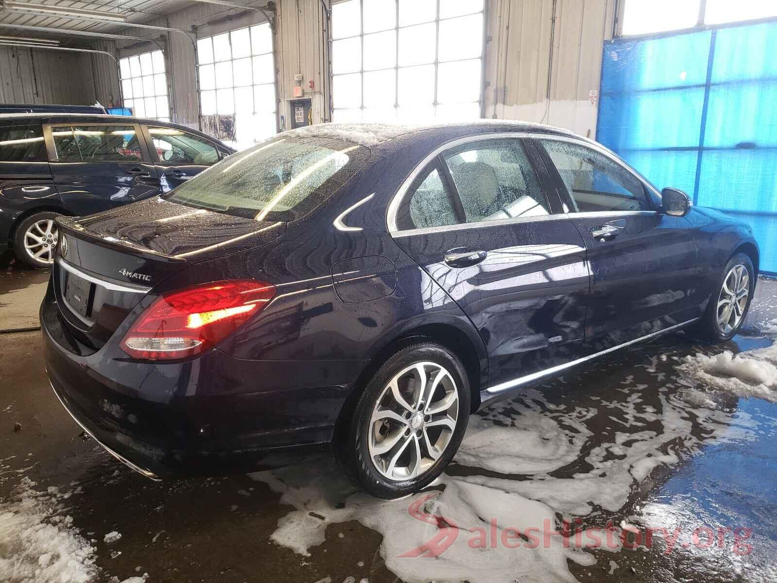 WDDWF4KB1GR153187 2016 MERCEDES-BENZ C CLASS