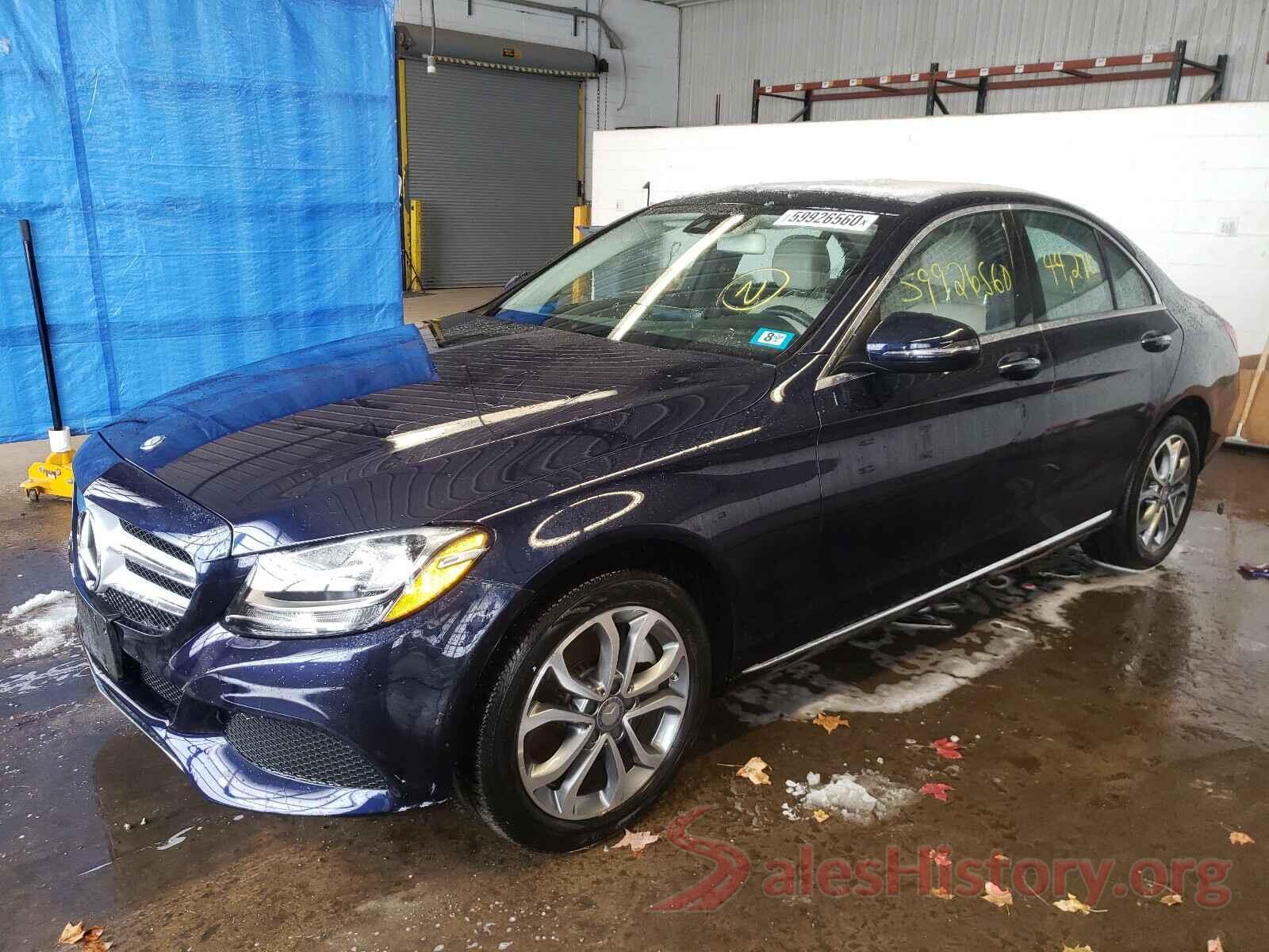 WDDWF4KB1GR153187 2016 MERCEDES-BENZ C CLASS