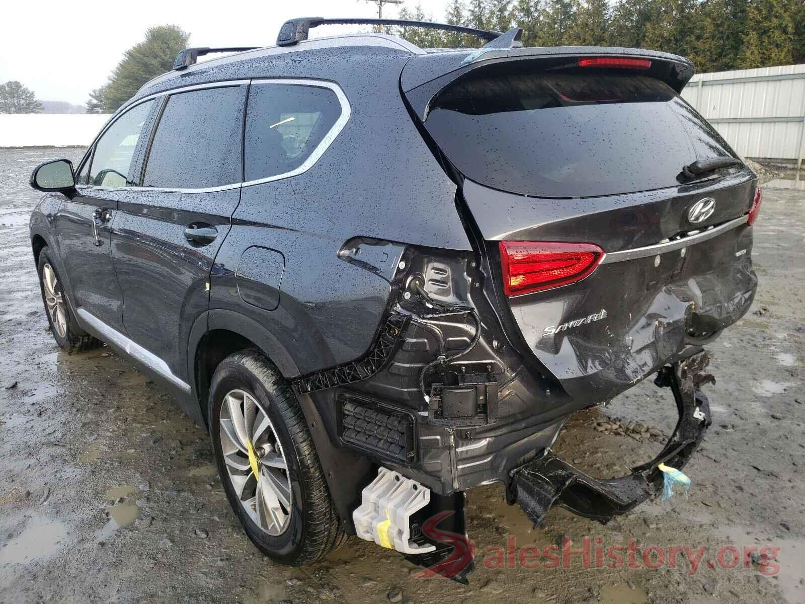 5NMS3CAD7LH250598 2020 HYUNDAI SANTA FE