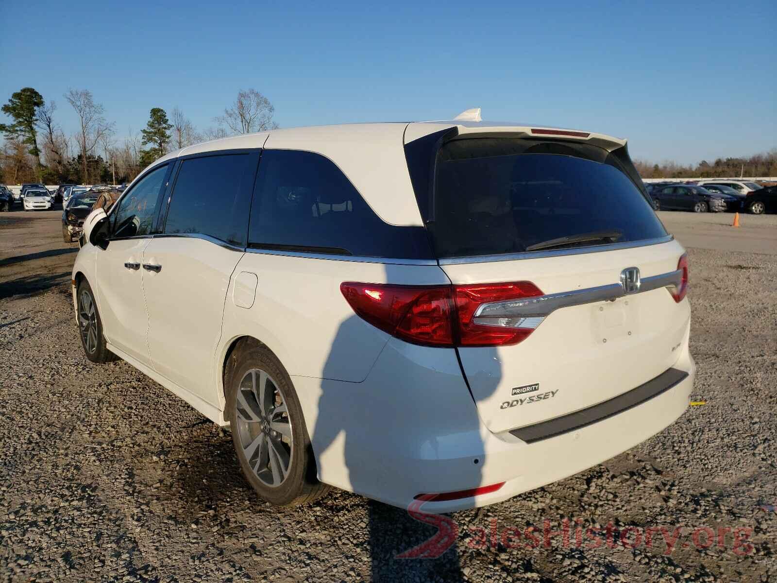 5FNRL6H95JB109299 2018 HONDA ODYSSEY