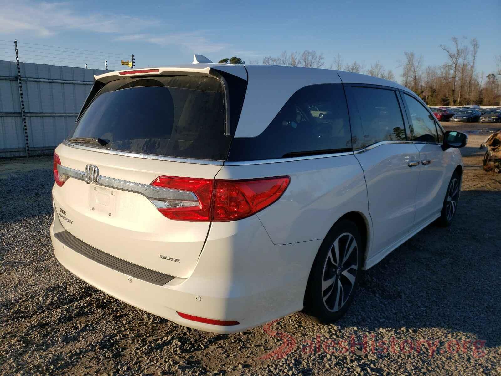 5FNRL6H95JB109299 2018 HONDA ODYSSEY