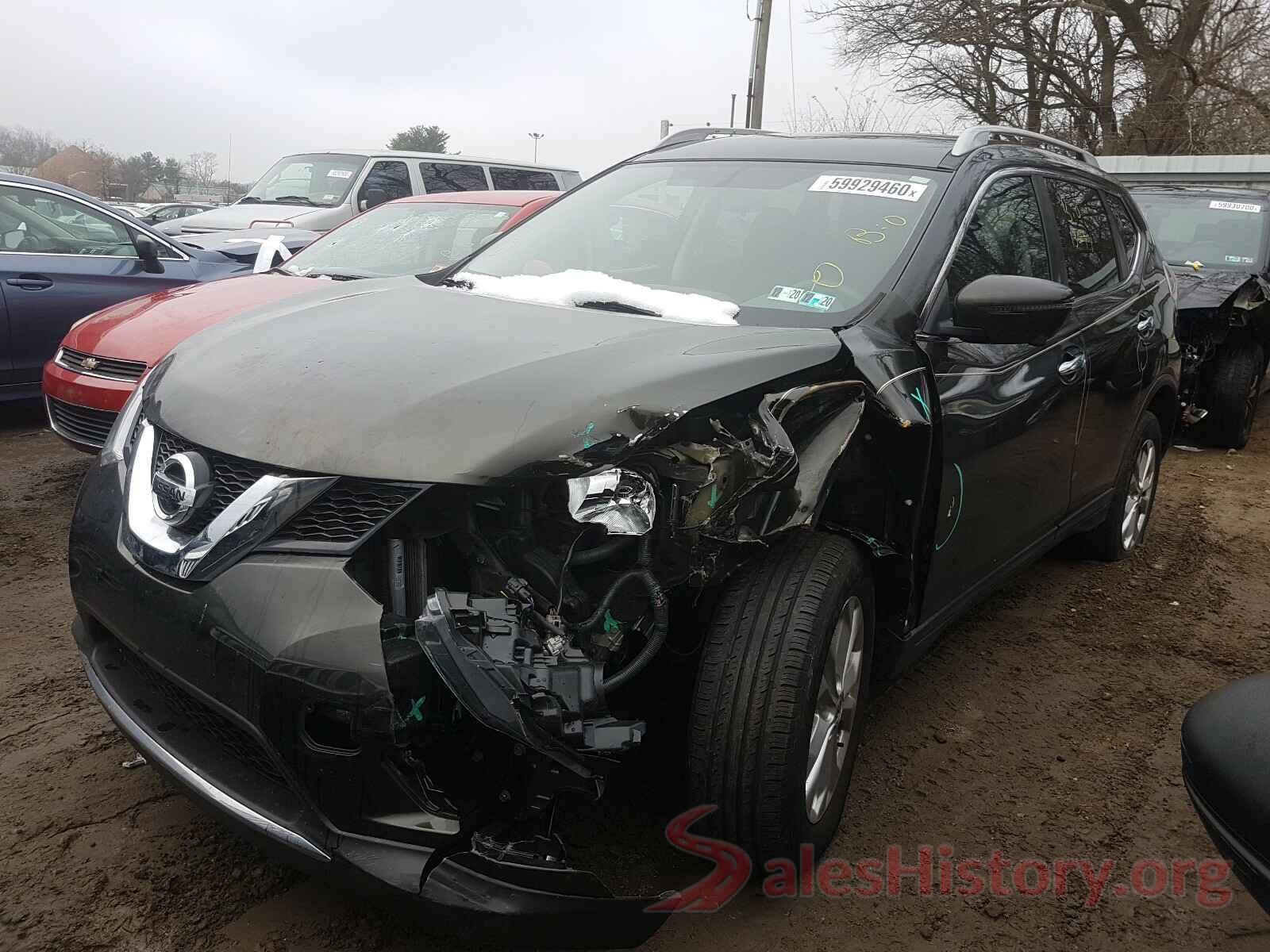 5N1AT2MN9GC761644 2016 NISSAN ROGUE