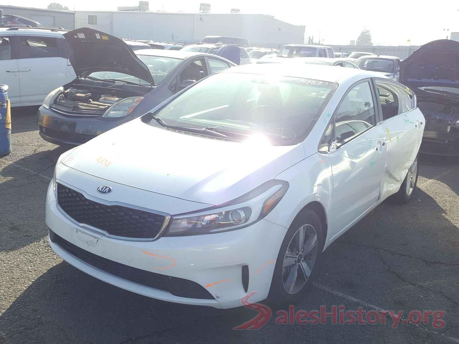 3KPFL4A79JE222257 2018 KIA FORTE