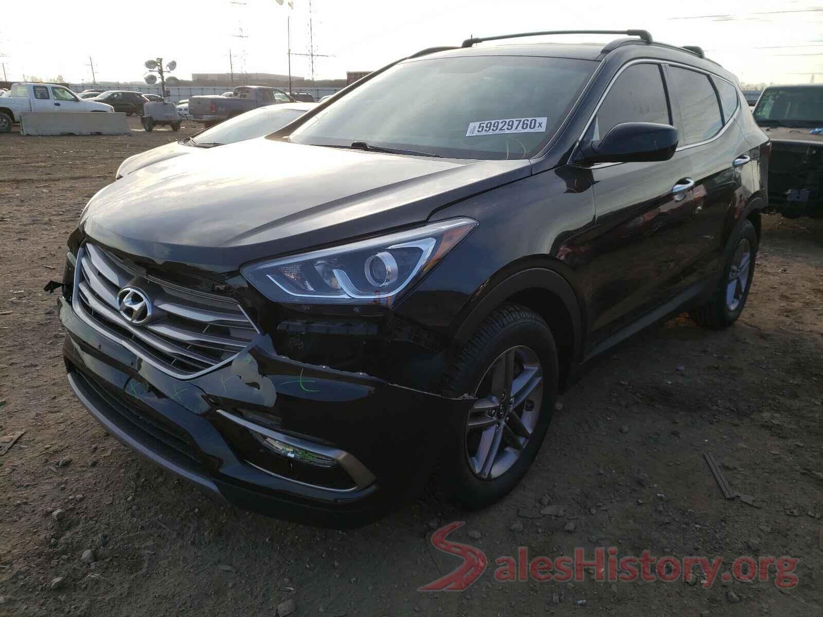 5NMZUDLB5HH007425 2017 HYUNDAI SANTA FE