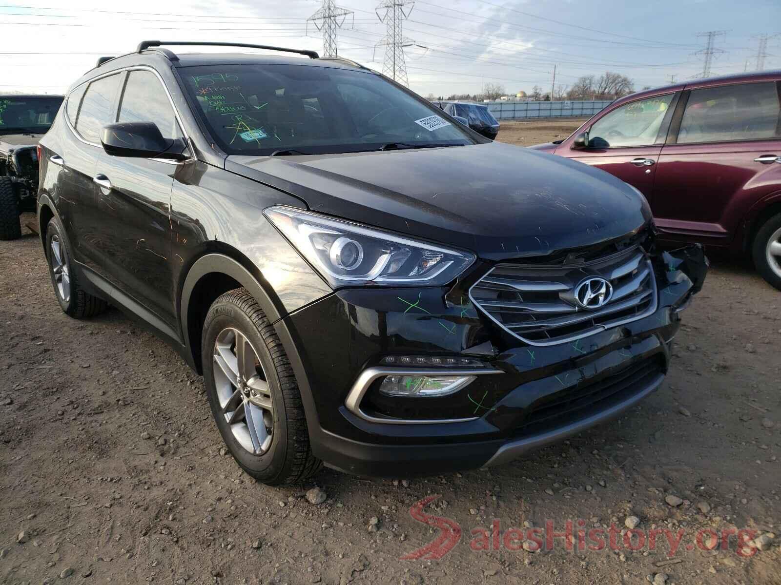 5NMZUDLB5HH007425 2017 HYUNDAI SANTA FE