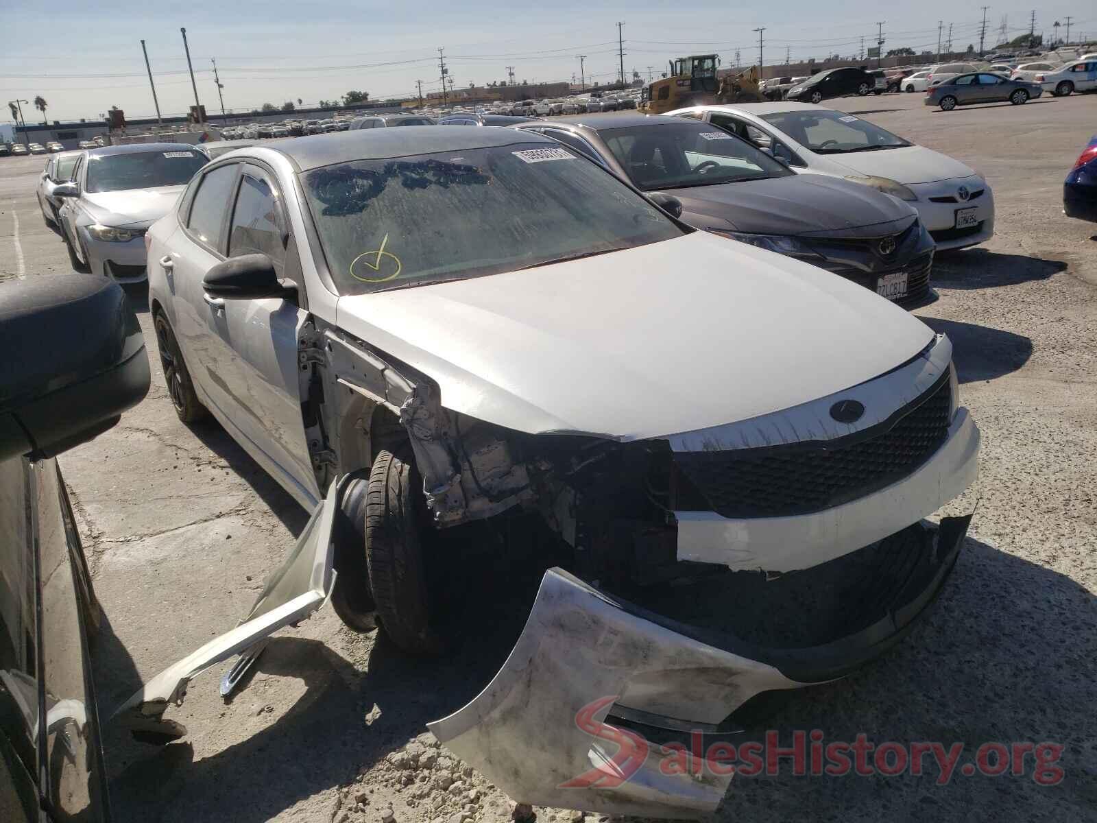 KNAGT4L30G5105005 2016 KIA OPTIMA