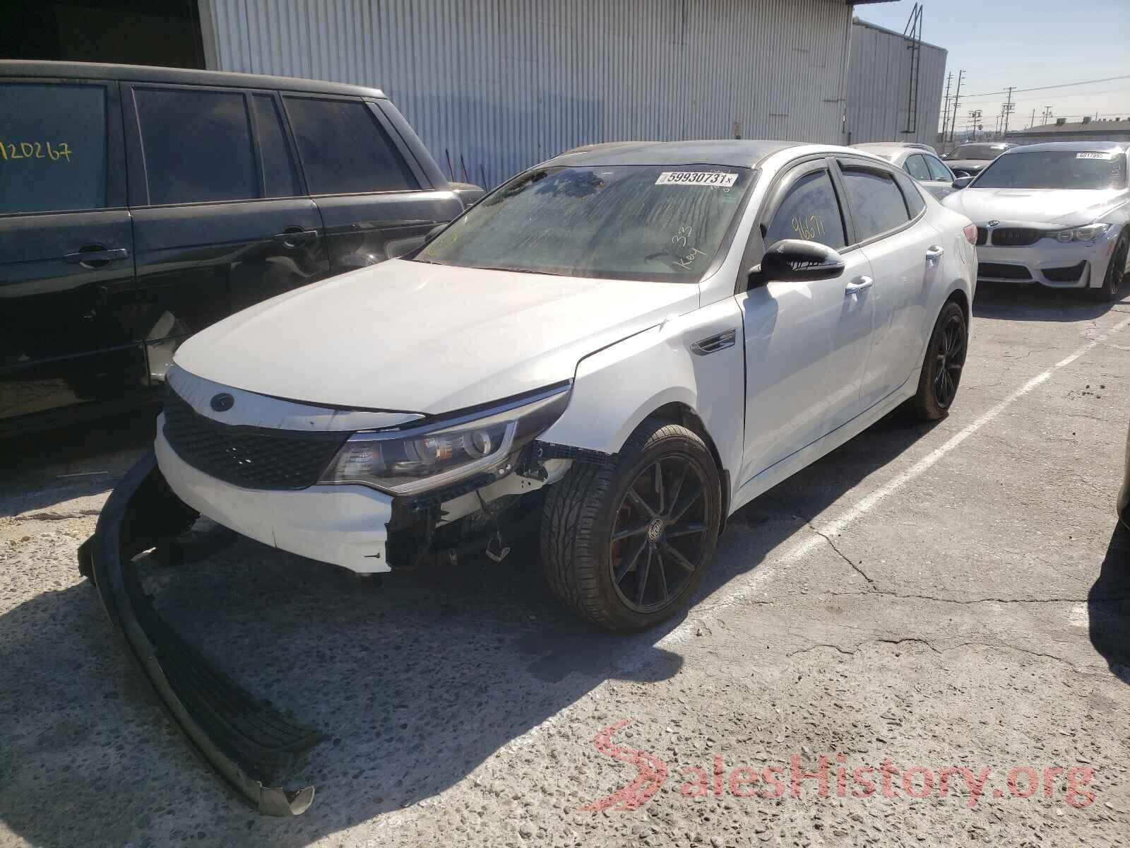 KNAGT4L30G5105005 2016 KIA OPTIMA