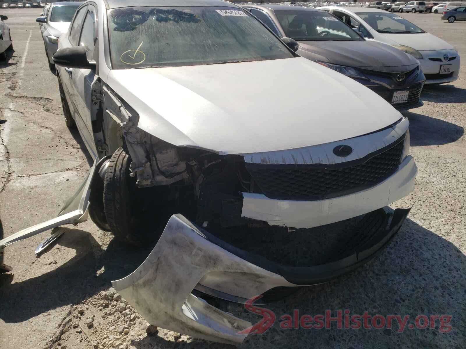 KNAGT4L30G5105005 2016 KIA OPTIMA