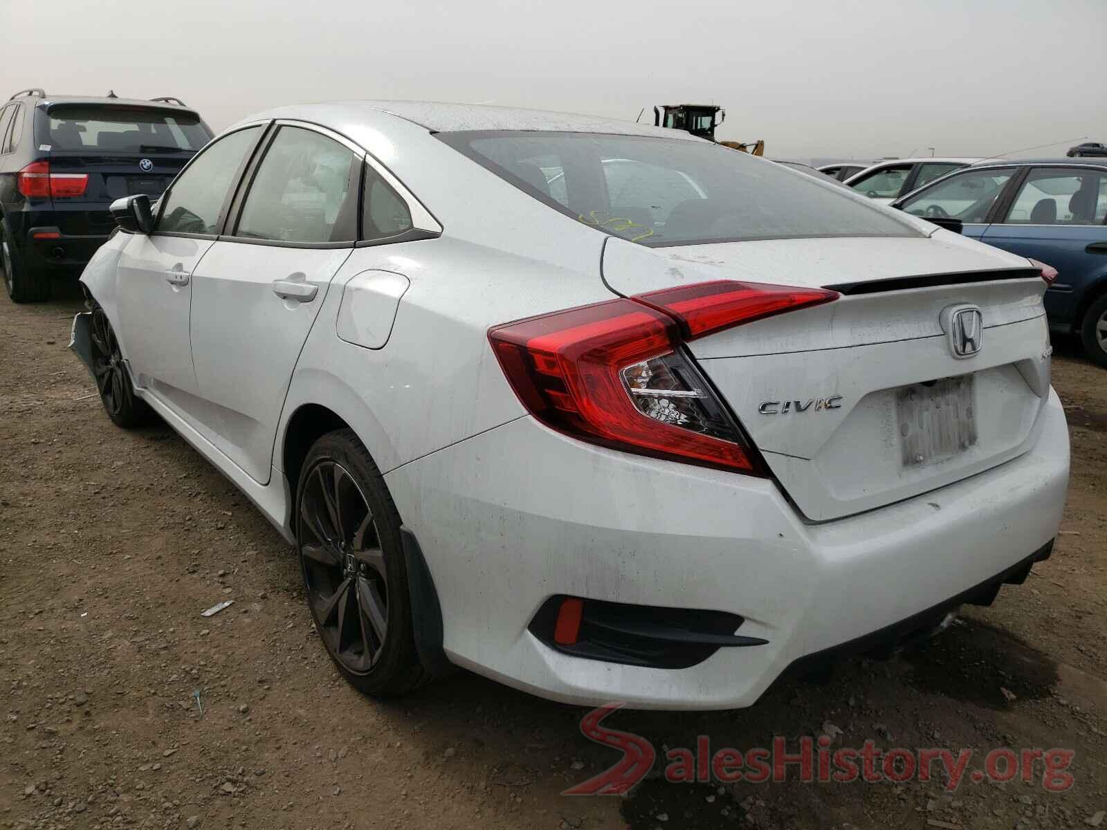 2HGFC2F87KH516723 2019 HONDA CIVIC