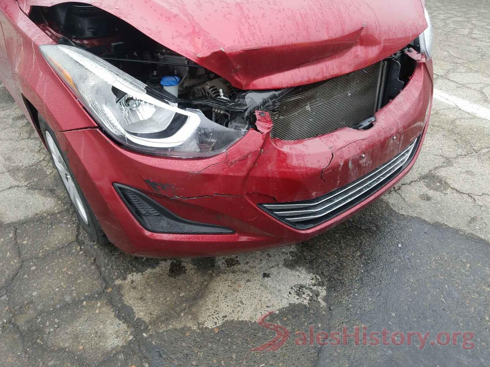 5NPDH4AE5GH698680 2016 HYUNDAI ELANTRA