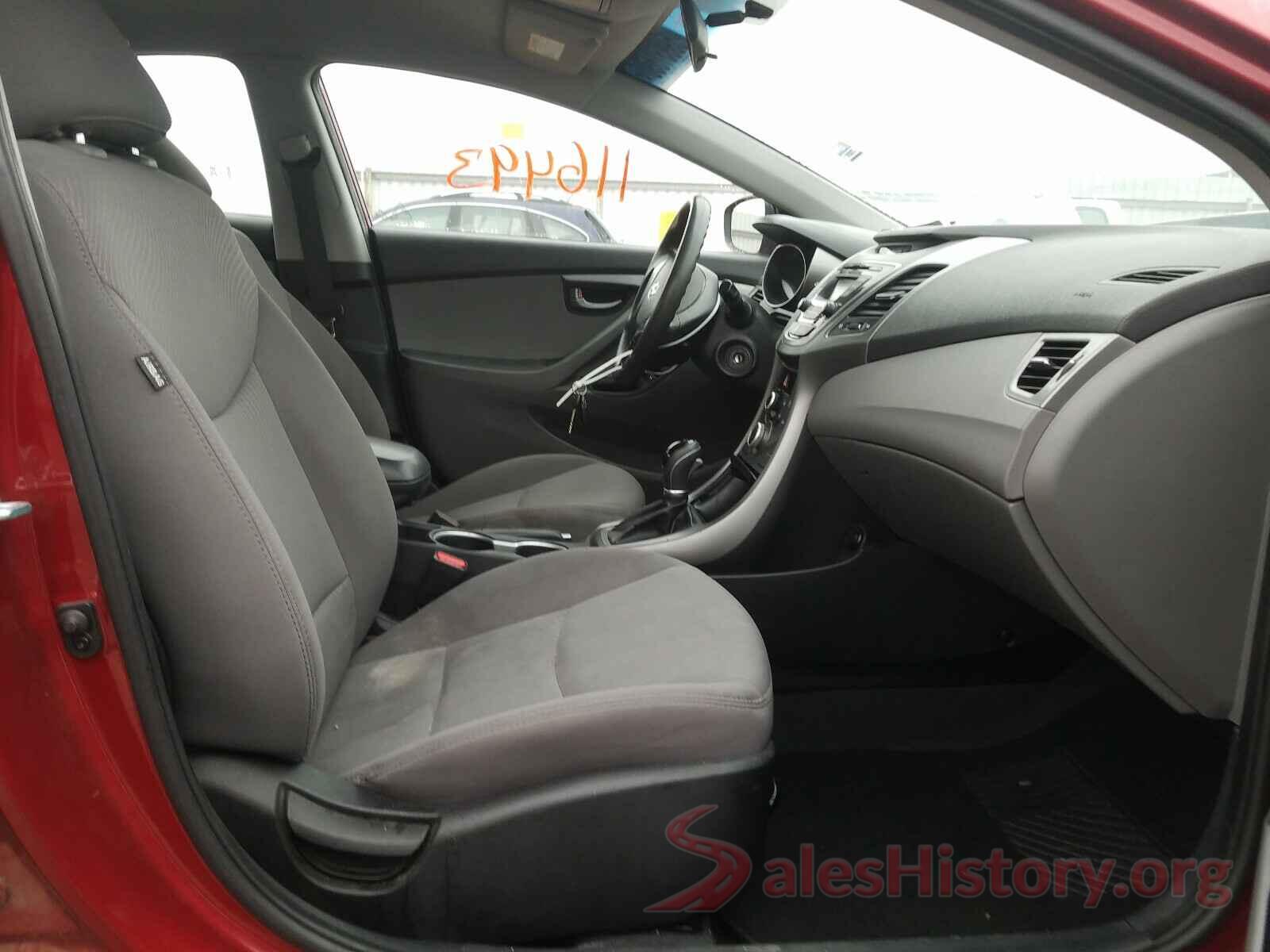 5NPDH4AE5GH698680 2016 HYUNDAI ELANTRA