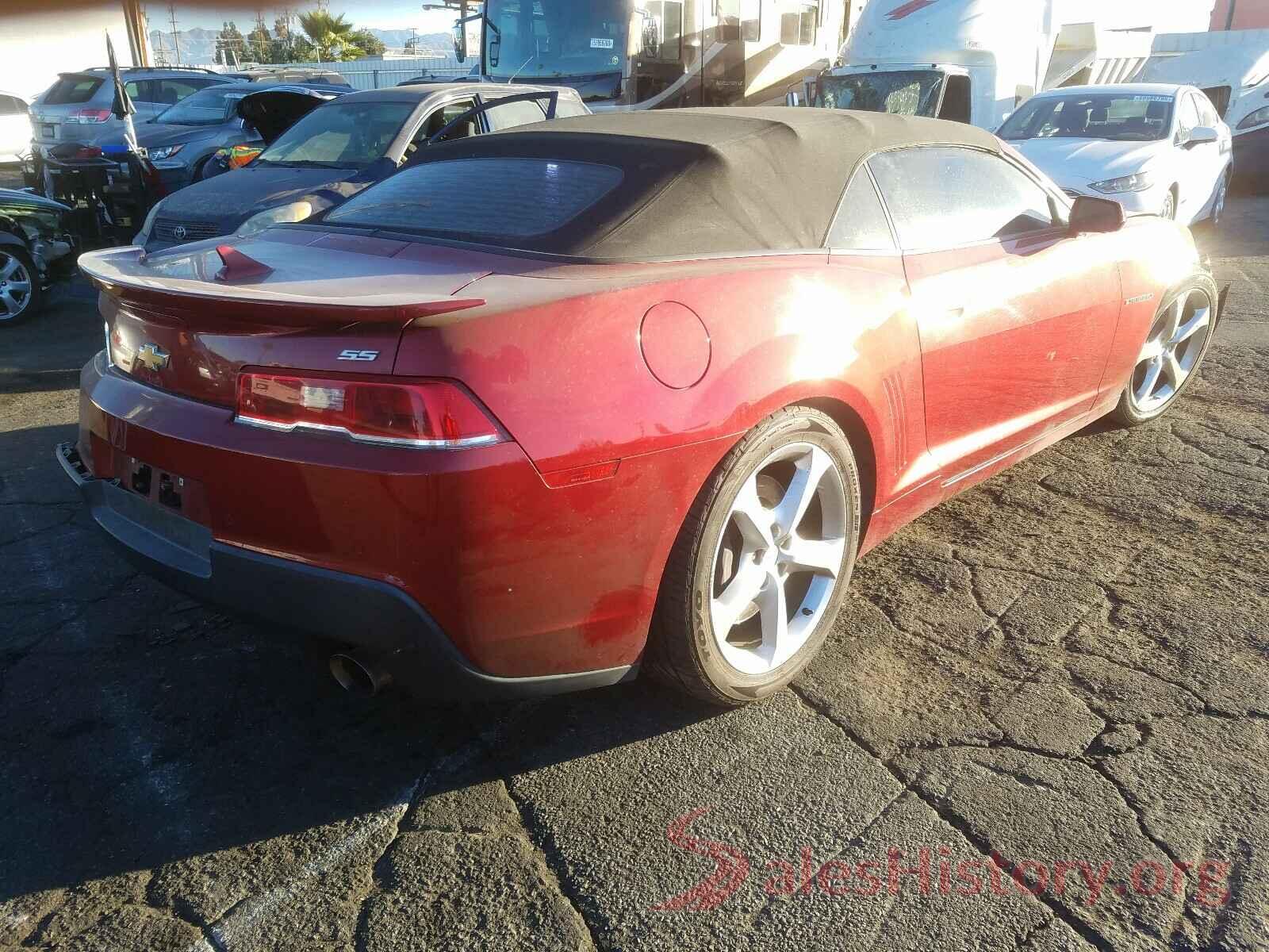 2G1FK3DJ9F9126664 2015 CHEVROLET CAMARO