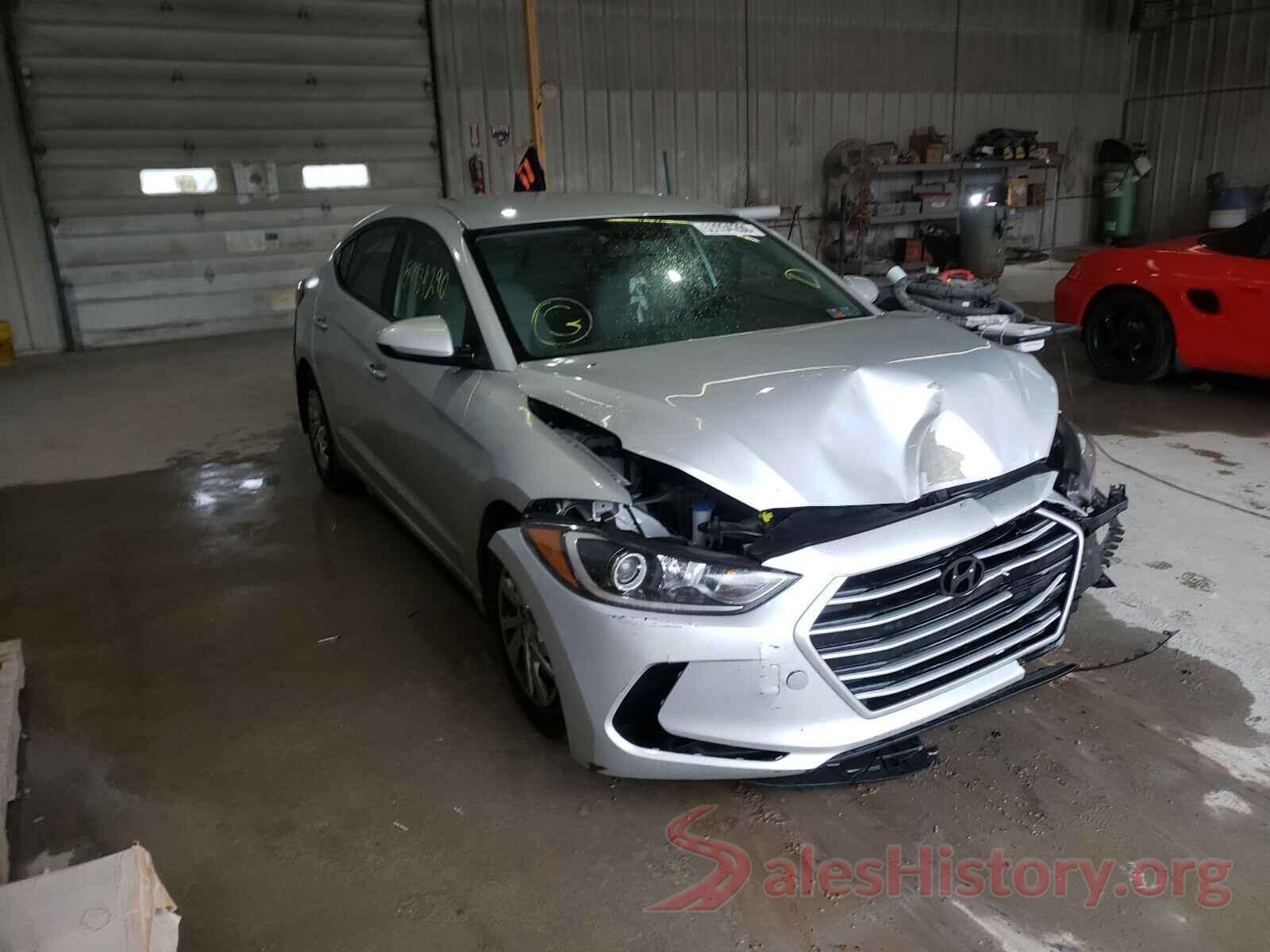 KMHD74LF3HU072668 2017 HYUNDAI ELANTRA