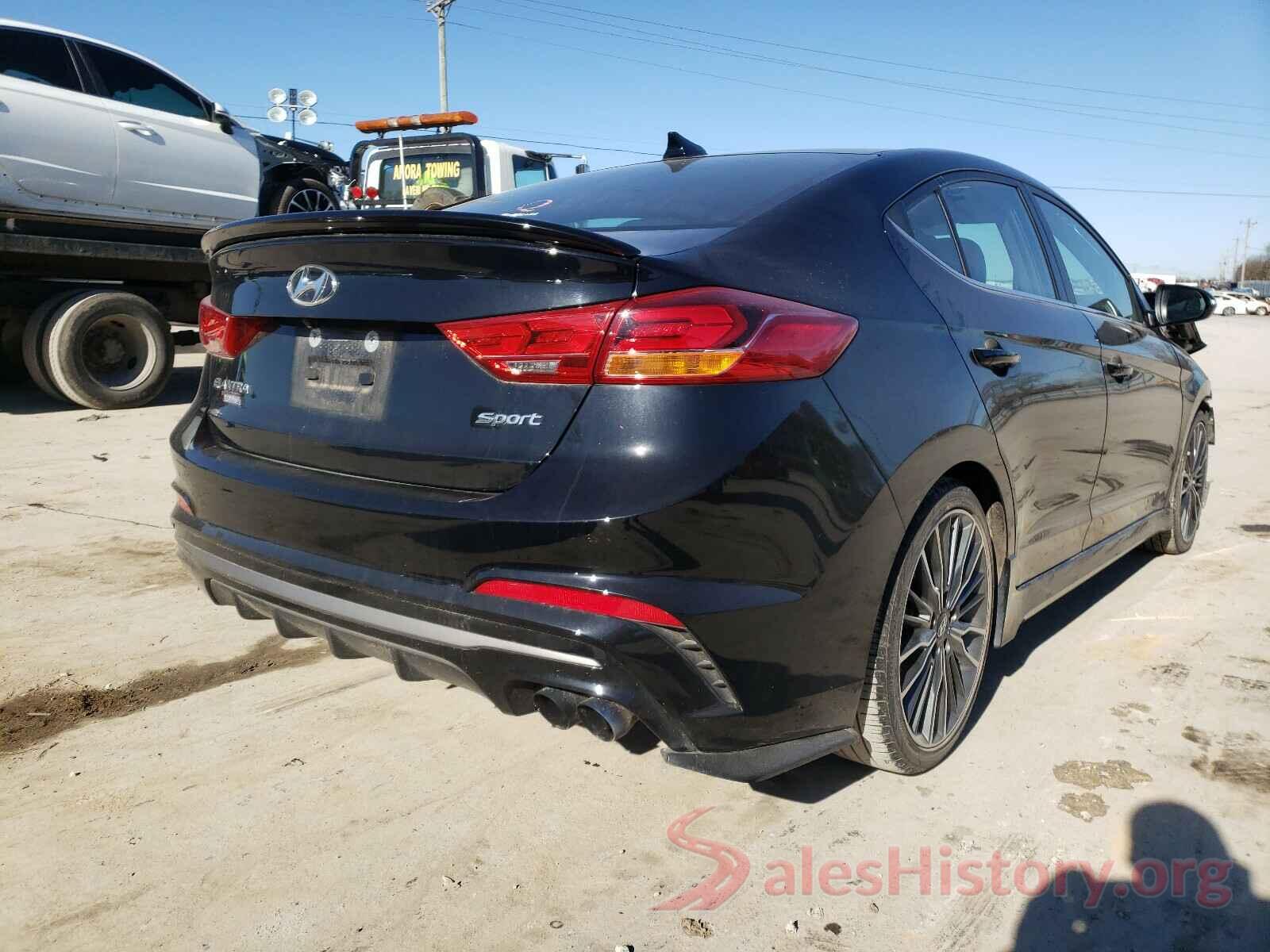 KMHD04LB5JU615414 2018 HYUNDAI ELANTRA