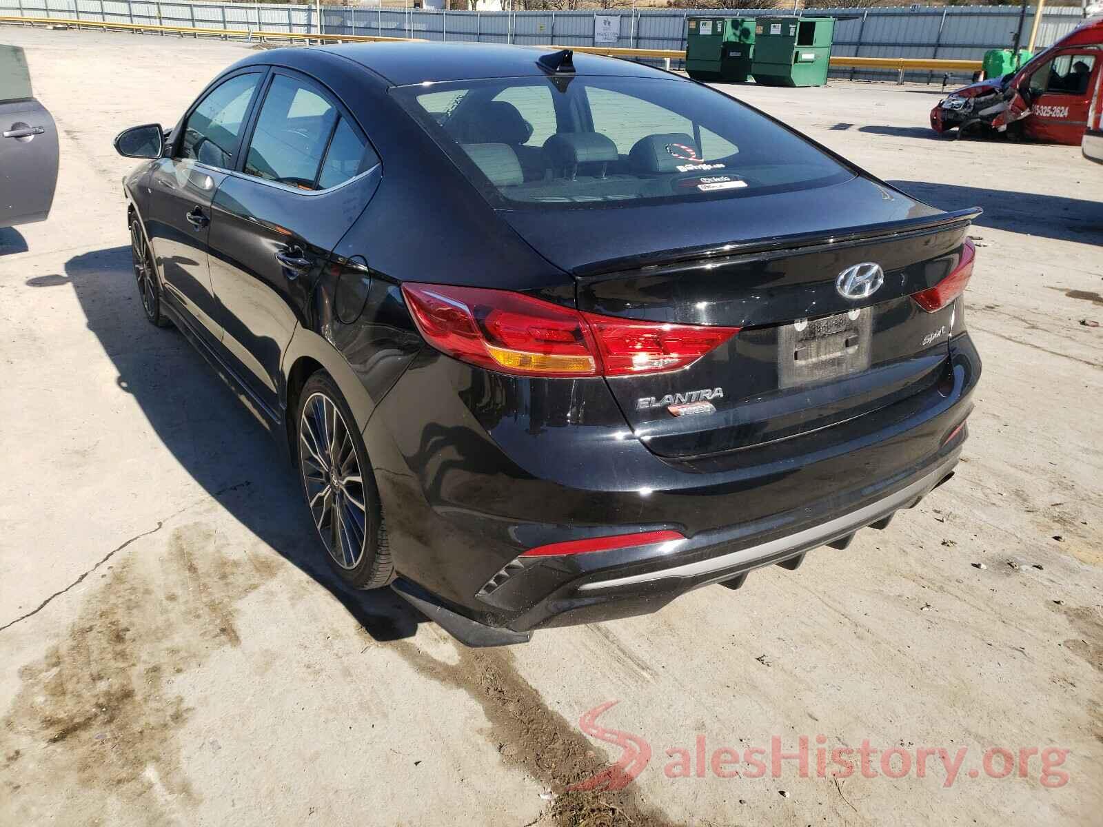 KMHD04LB5JU615414 2018 HYUNDAI ELANTRA