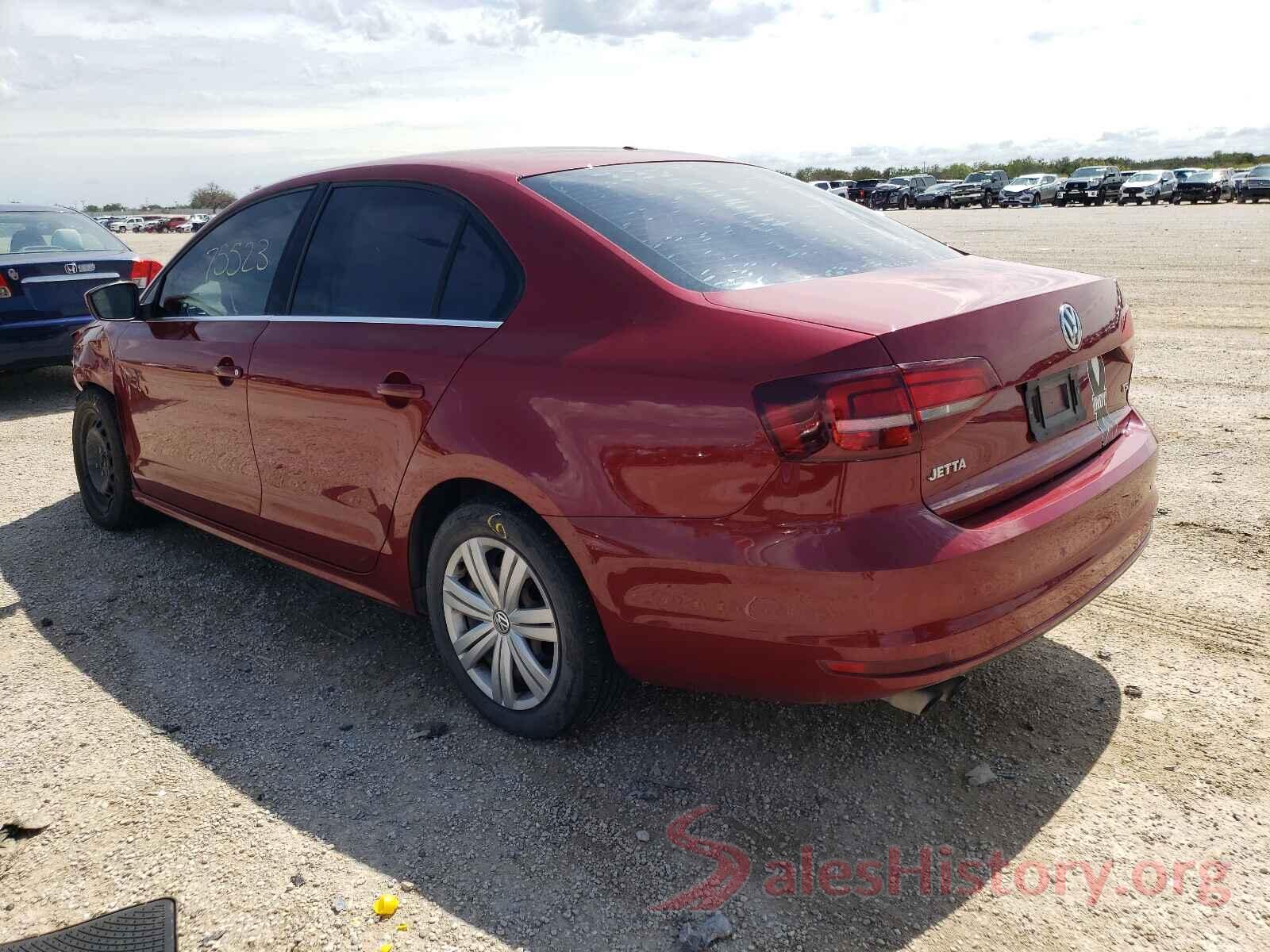 3VW2B7AJ7HM212290 2017 VOLKSWAGEN JETTA