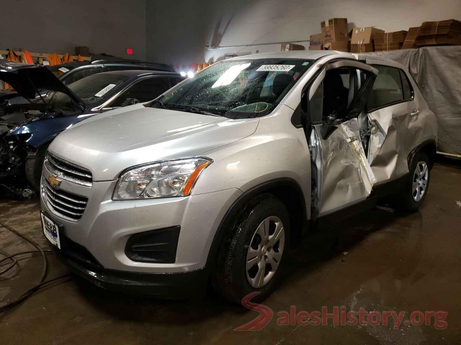 KL7CJKSB5GB571760 2016 CHEVROLET TRAX