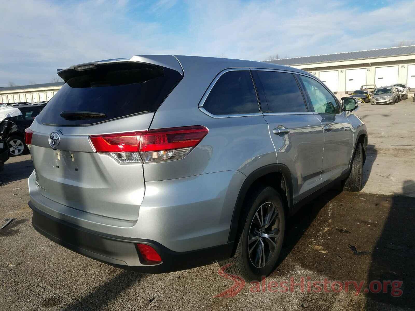 5TDZARFH5KS044081 2019 TOYOTA HIGHLANDER