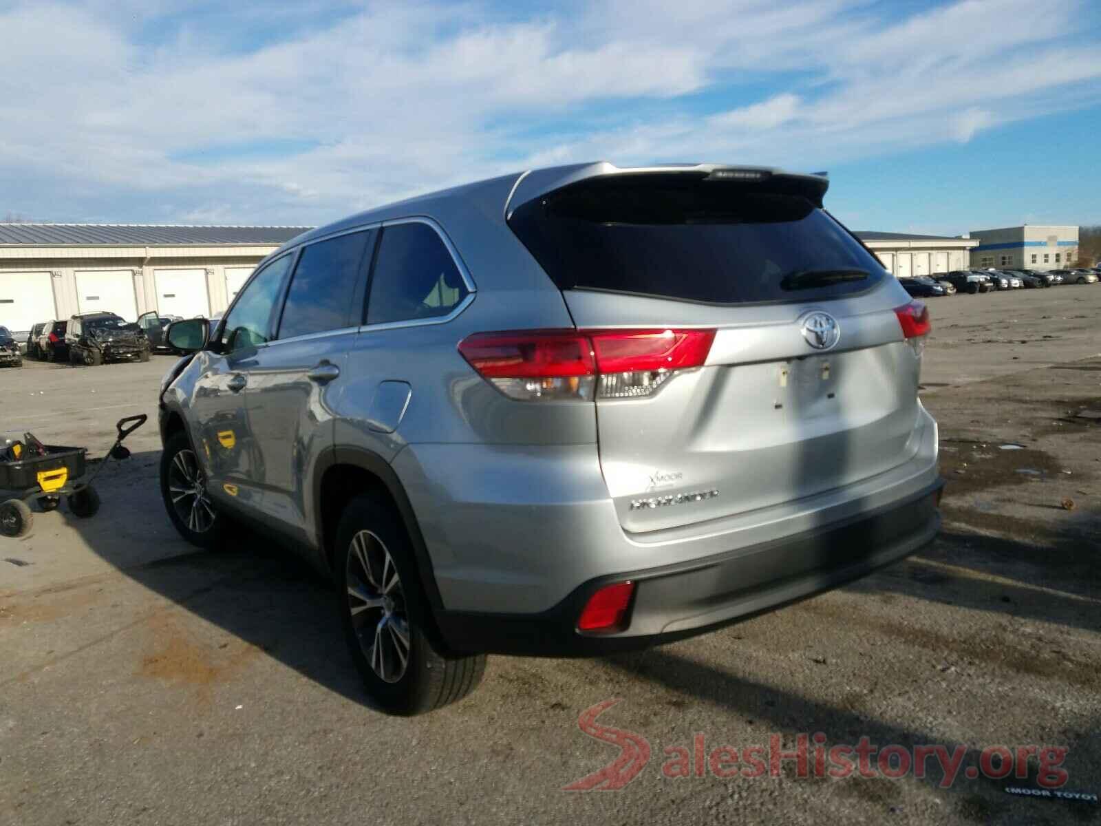 5TDZARFH5KS044081 2019 TOYOTA HIGHLANDER