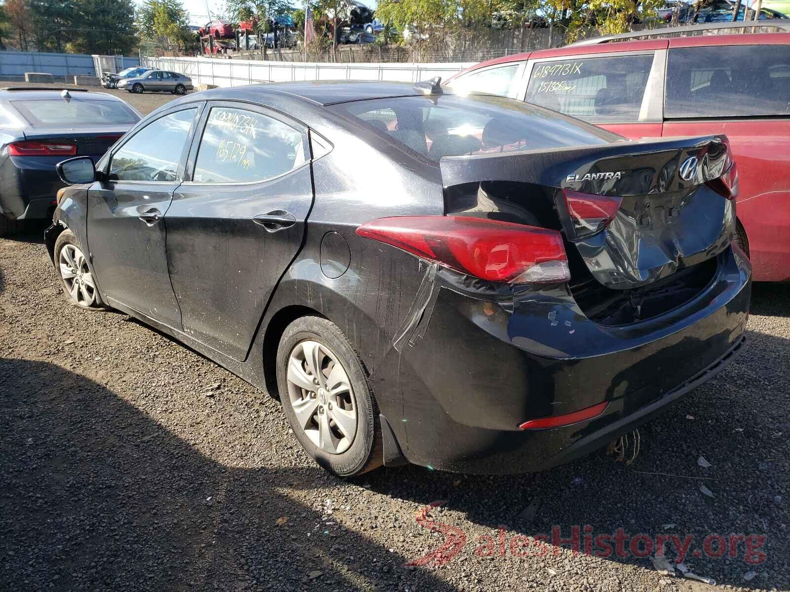 KMHDH4AE2GU599655 2016 HYUNDAI ELANTRA