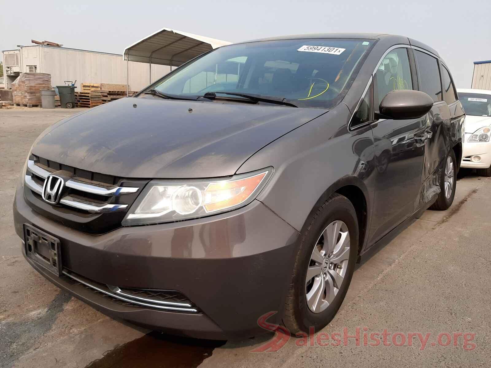 5FNRL5H3XGB031844 2016 HONDA ODYSSEY