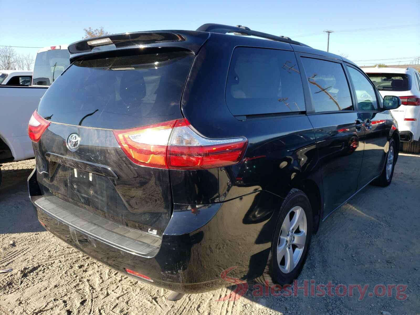 5TDKK3DC5GS700290 2016 TOYOTA SIENNA