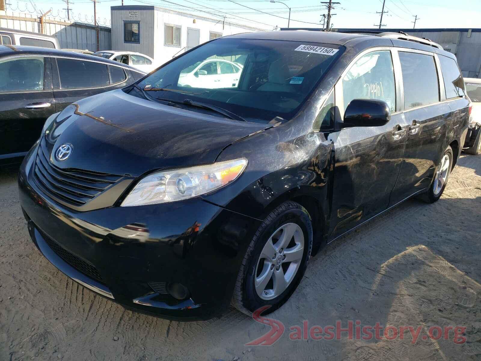 5TDKK3DC5GS700290 2016 TOYOTA SIENNA