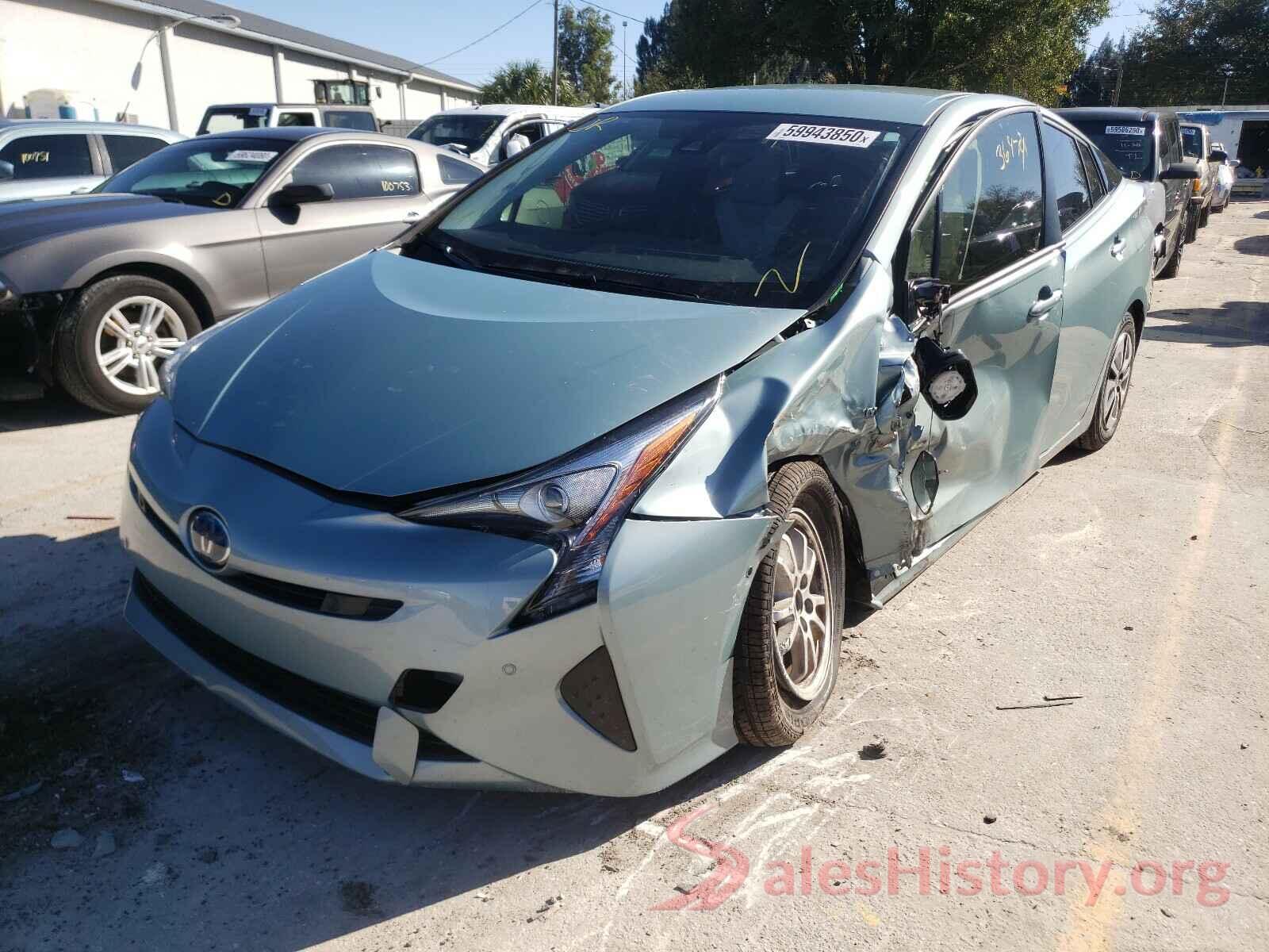 JTDKBRFU3J3078581 2018 TOYOTA PRIUS