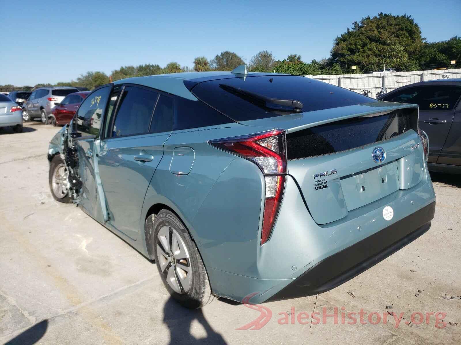 JTDKBRFU3J3078581 2018 TOYOTA PRIUS