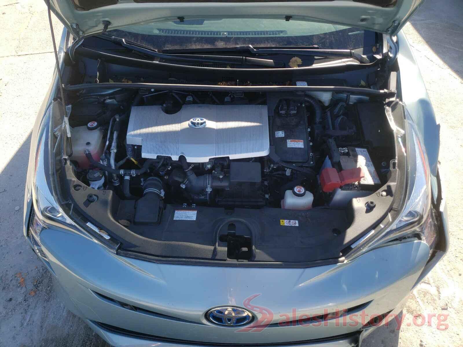 JTDKBRFU3J3078581 2018 TOYOTA PRIUS