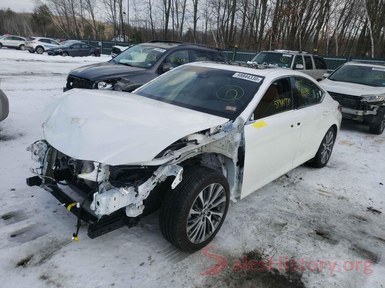 58ABZ1B16KU019081 2019 LEXUS ES350