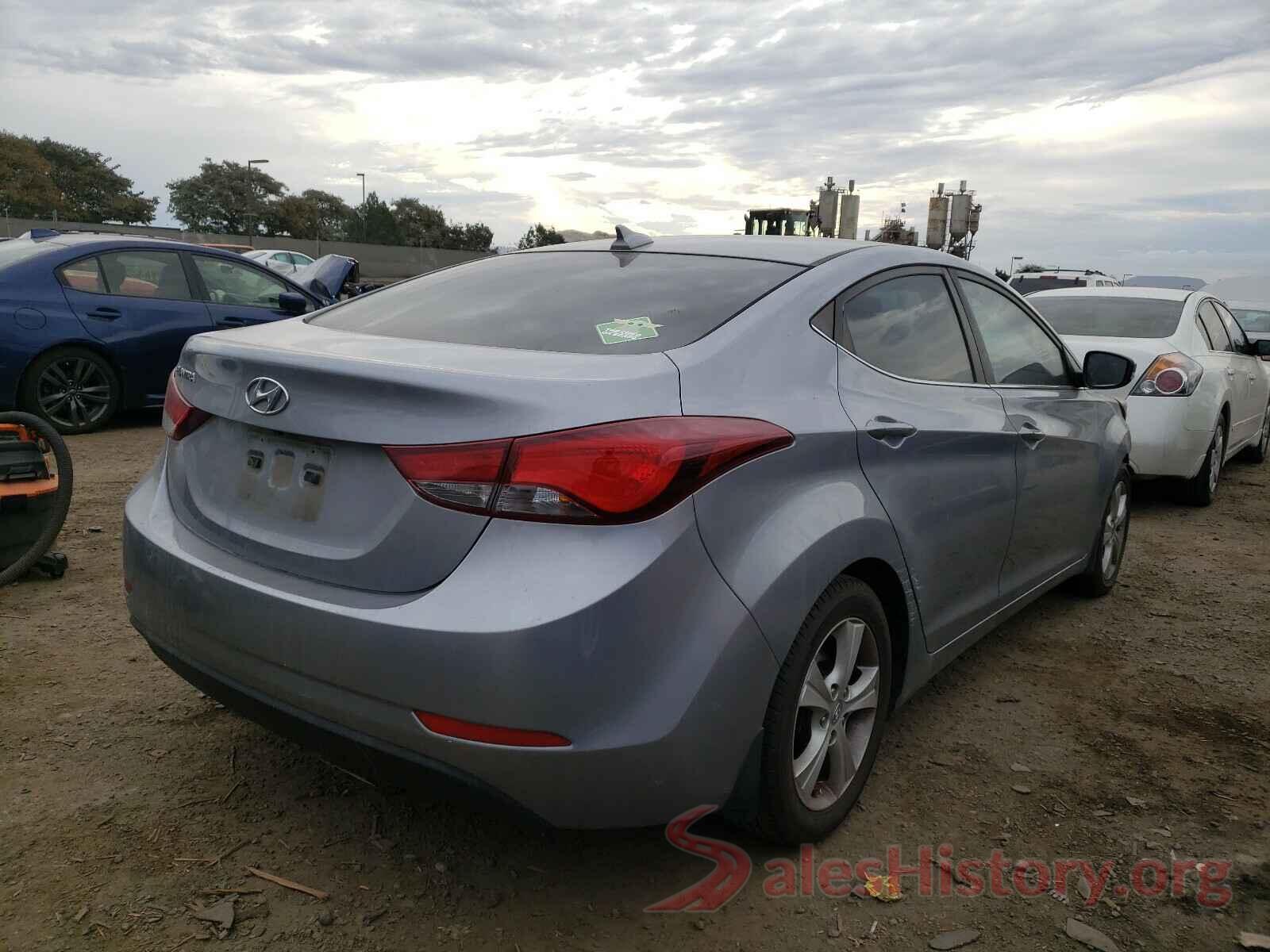 5NPDH4AEXGH727557 2016 HYUNDAI ELANTRA