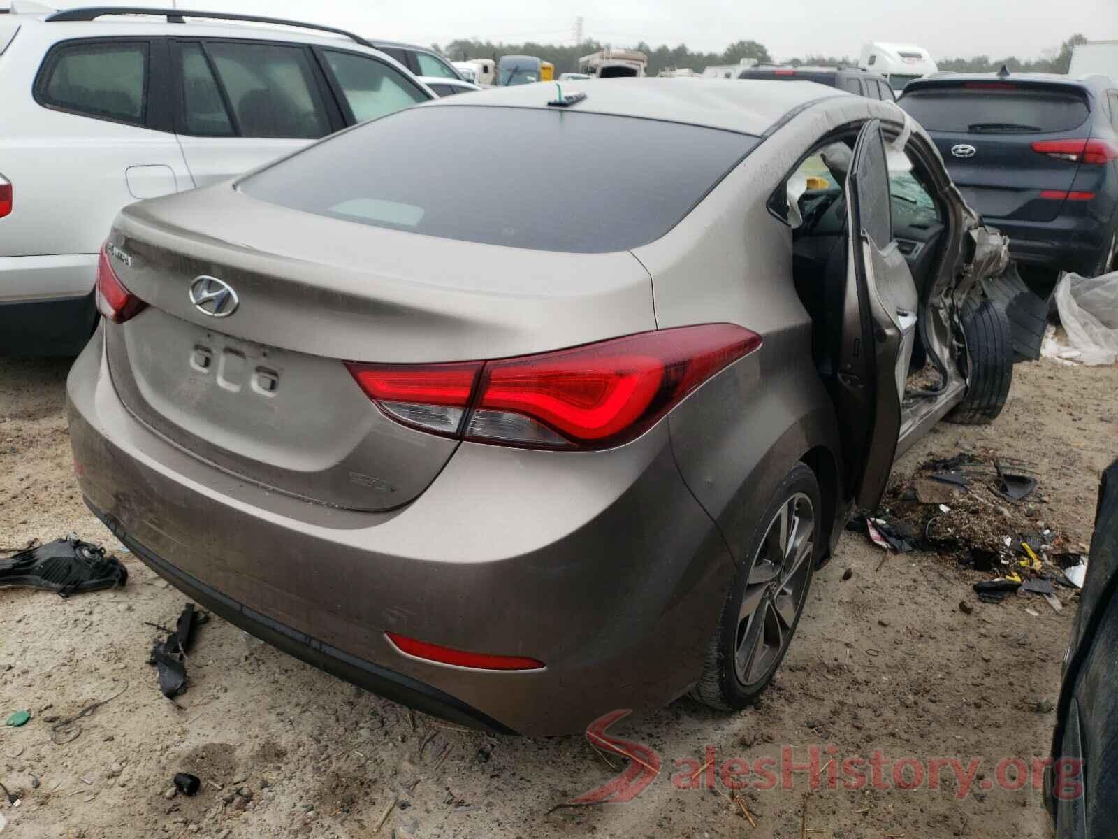 5NPDH4AE7GH743716 2016 HYUNDAI ELANTRA