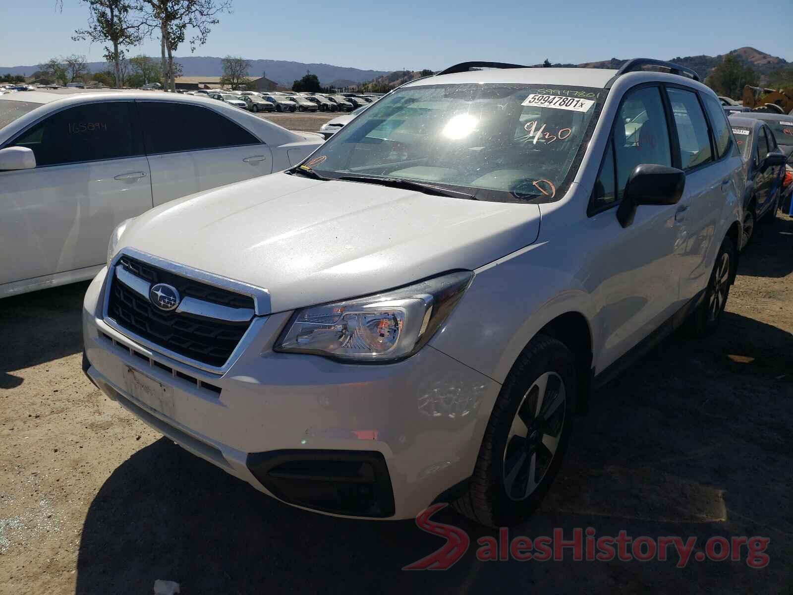 JF2SJABC7HH551611 2017 SUBARU FORESTER