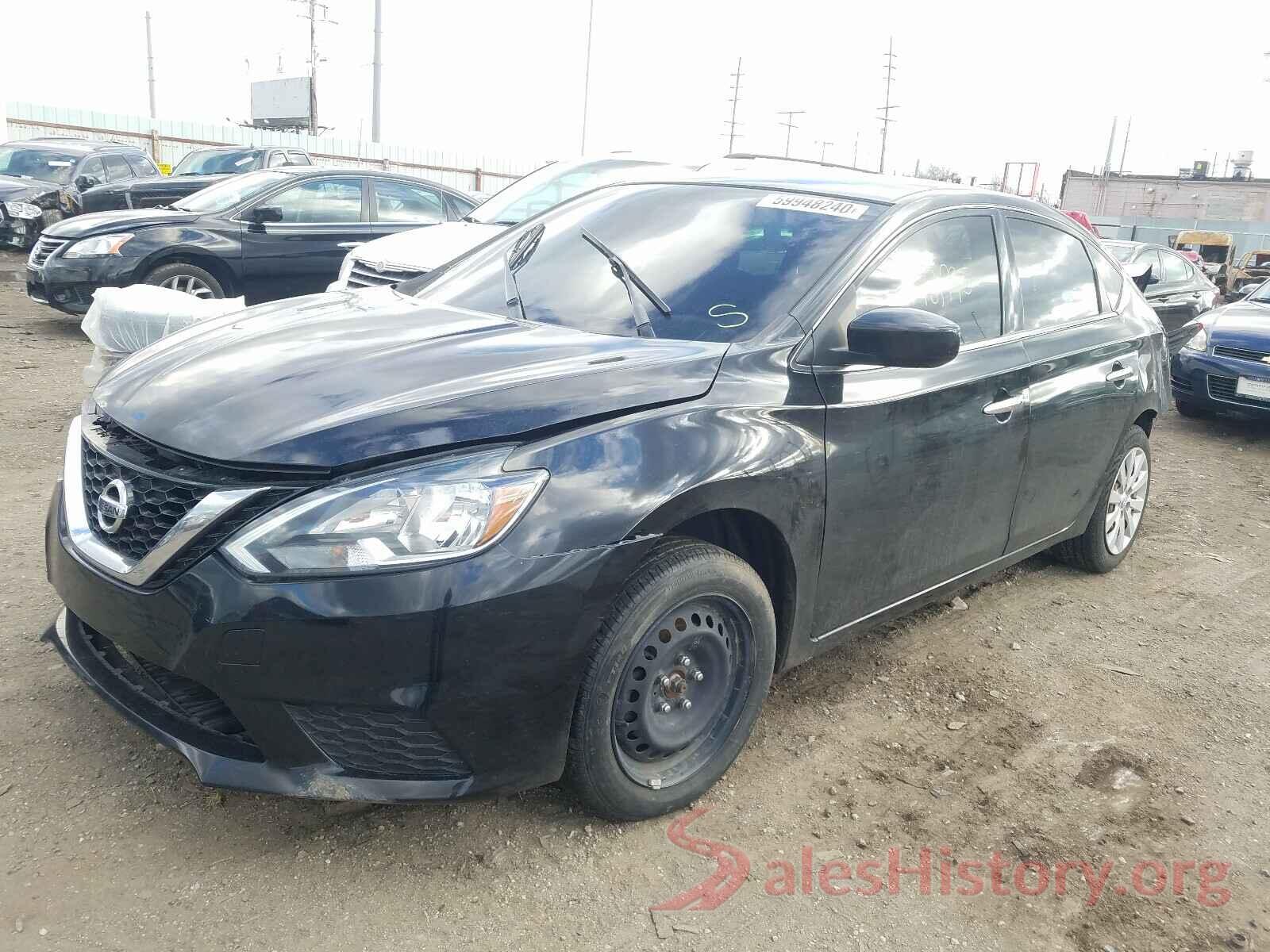 3N1AB7AP7HL704197 2017 NISSAN SENTRA