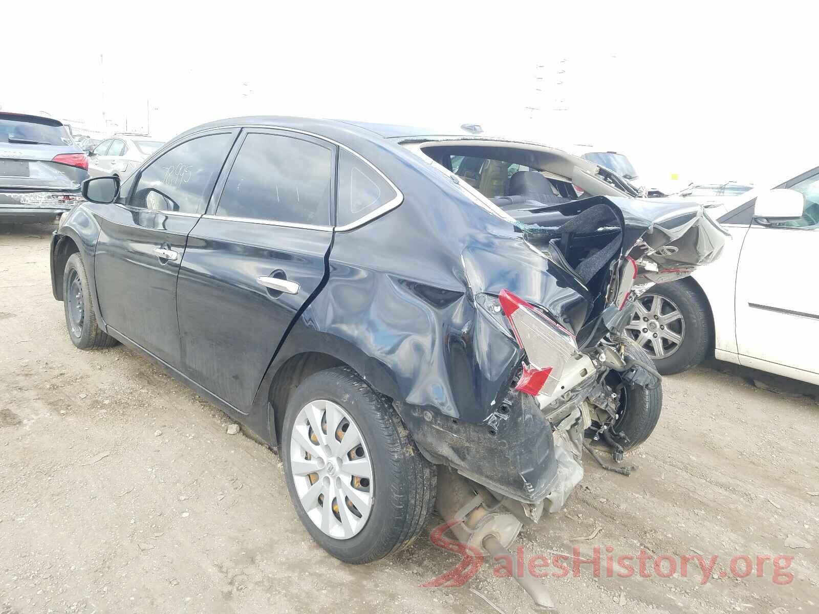 3N1AB7AP7HL704197 2017 NISSAN SENTRA