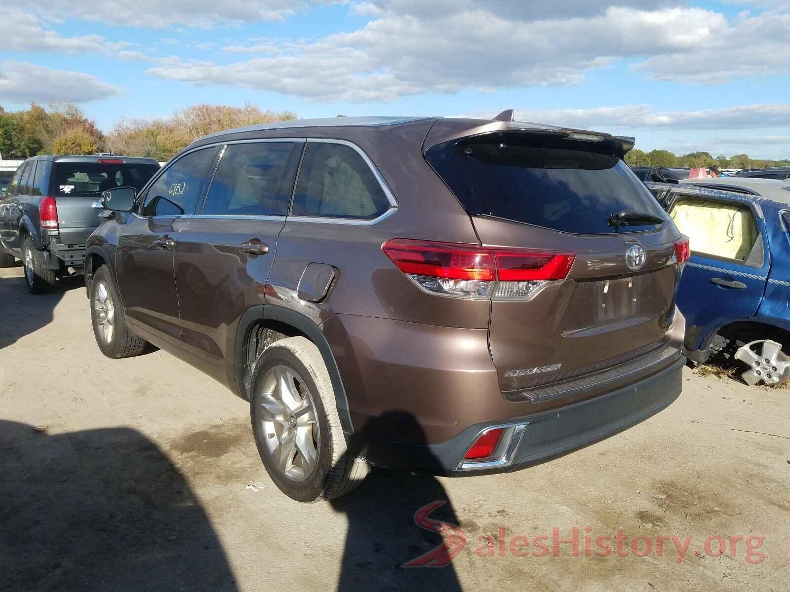 5TDYZRFH4HS194129 2017 TOYOTA HIGHLANDER