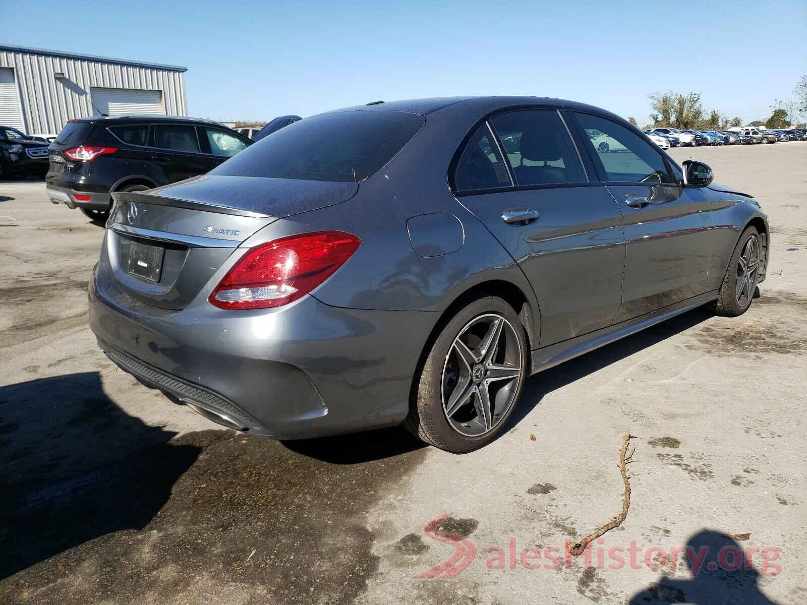 55SWF4KB0JU259832 2018 MERCEDES-BENZ C CLASS