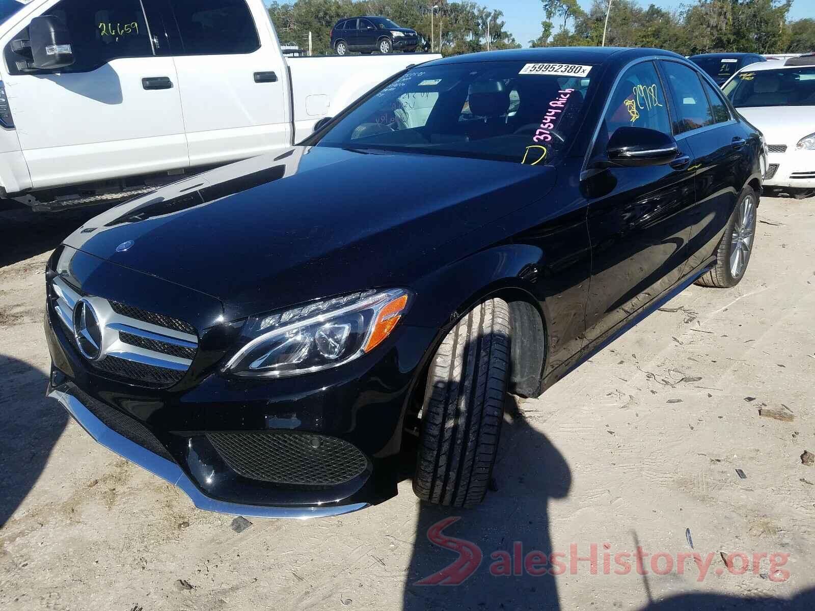 55SWF4JB5HU230662 2017 MERCEDES-BENZ C CLASS