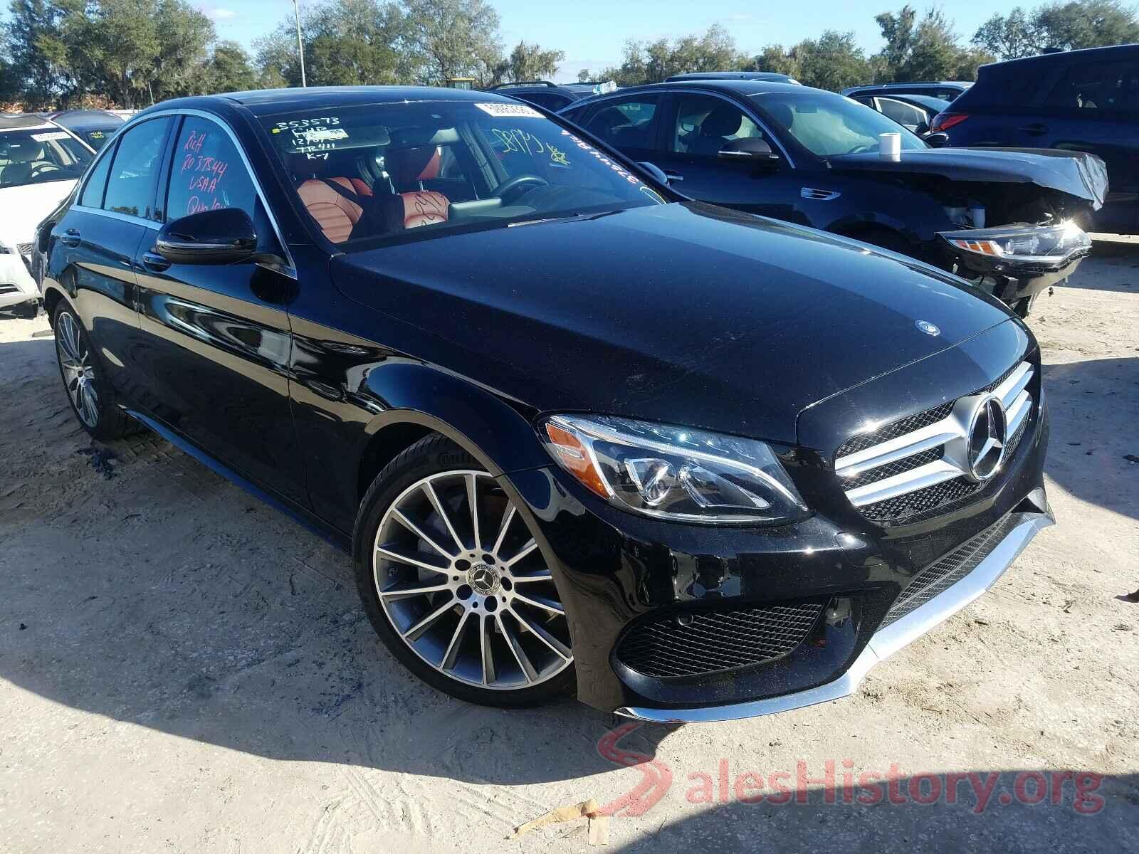 55SWF4JB5HU230662 2017 MERCEDES-BENZ C CLASS