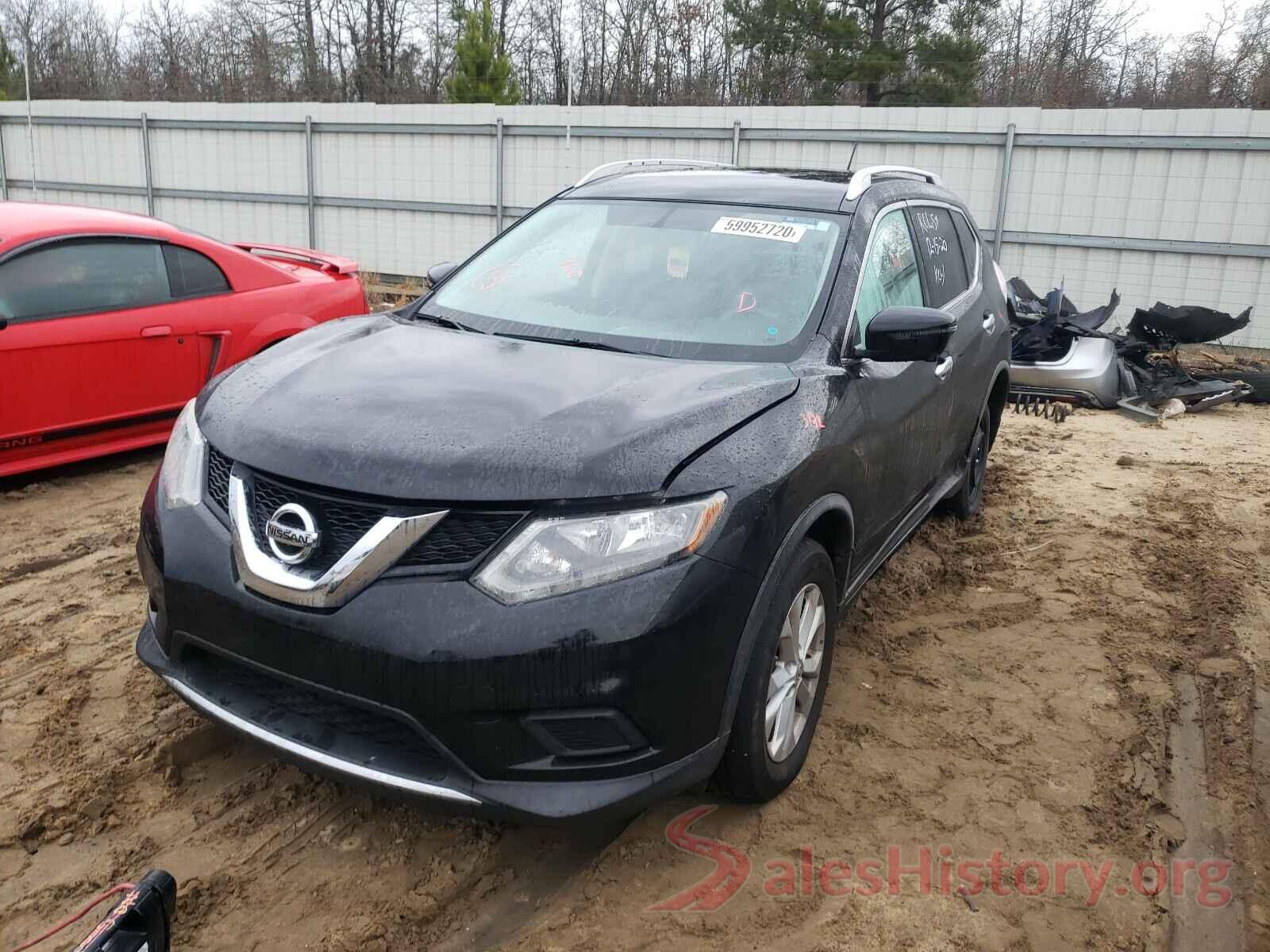 KNMAT2MTXGP638219 2016 NISSAN ROGUE