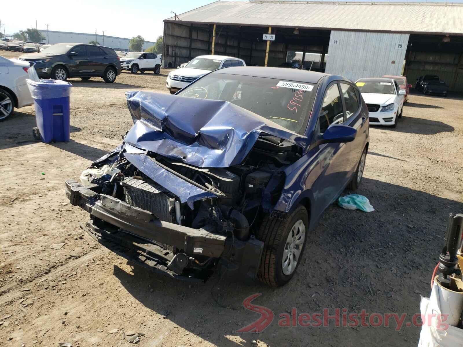 KMHCT5AE1GU274964 2016 HYUNDAI ACCENT