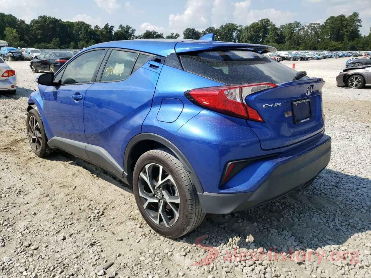 NMTKHMBX7KR075487 2019 TOYOTA C-HR