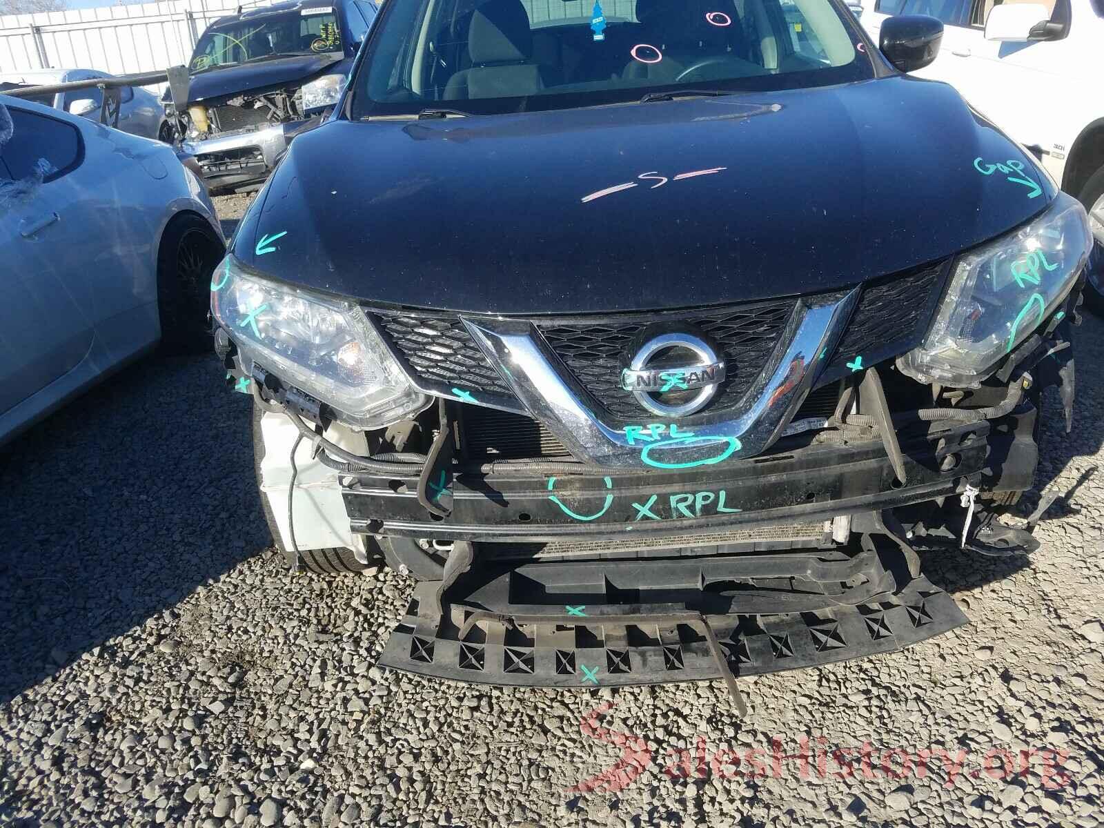 KNMAT2MV8GP623915 2016 NISSAN ROGUE