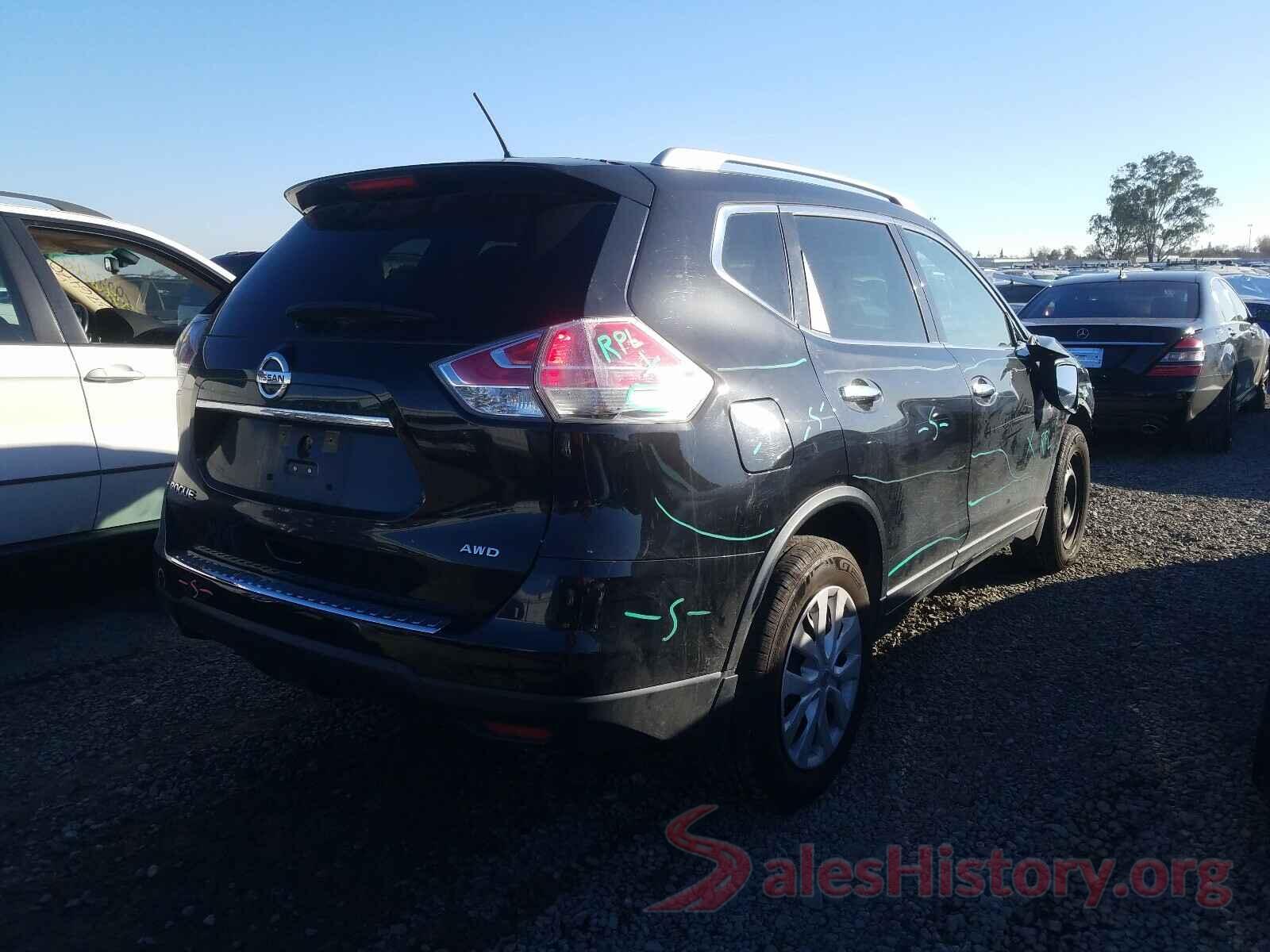 KNMAT2MV8GP623915 2016 NISSAN ROGUE