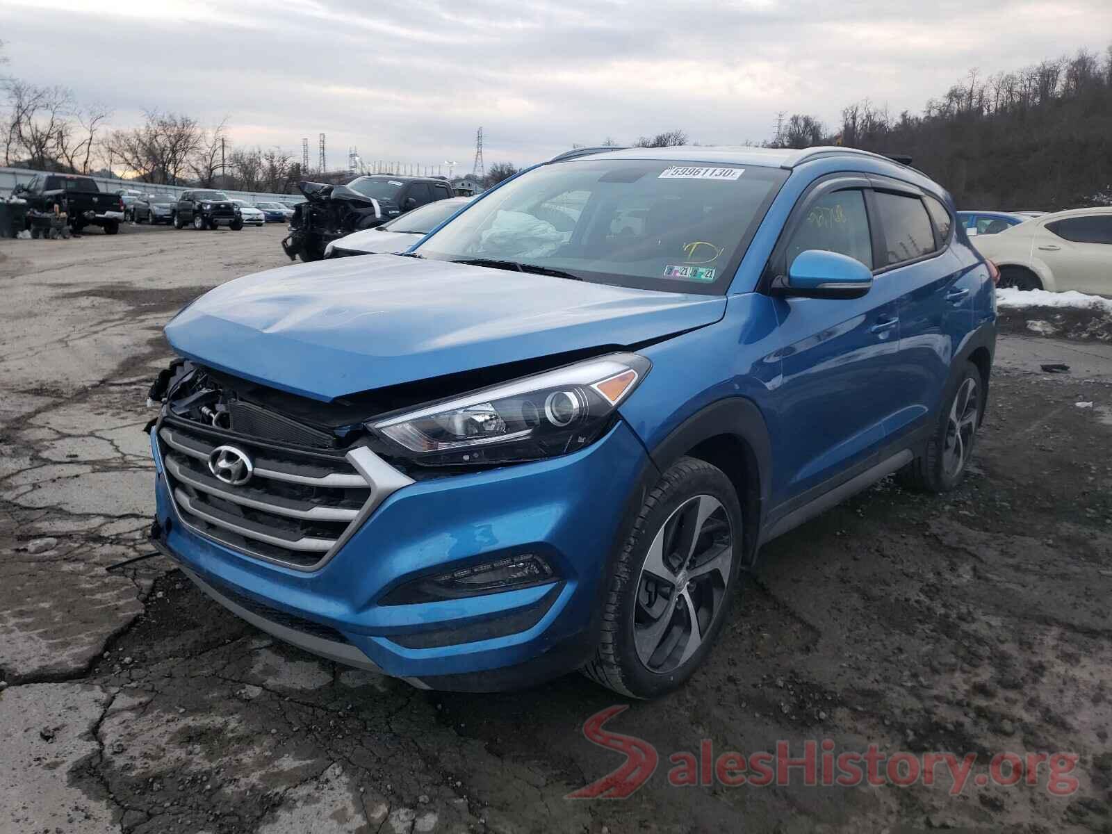 KM8J3CA27HU373940 2017 HYUNDAI TUCSON