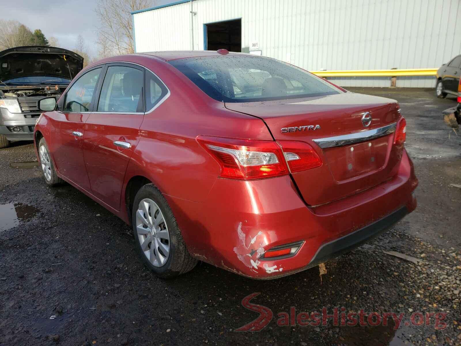 3N1AB7APXGL645497 2016 NISSAN SENTRA